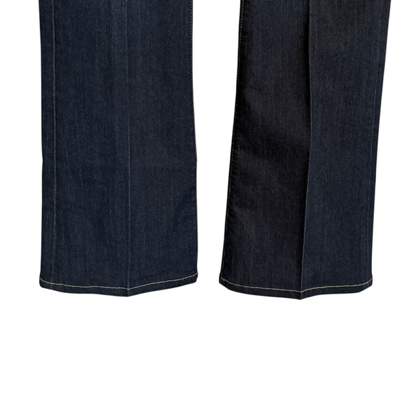 PAIGE Hidden Hills Petite High Rise Bootcut Jeans Dark Wash Women’s Size 29P - Picture 3 of 13